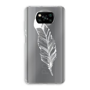 Pluim: Xiaomi Poco X3 NFC Transparant Hoesje