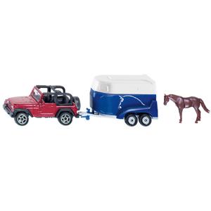 Siku 1651 jeep + veetrailer