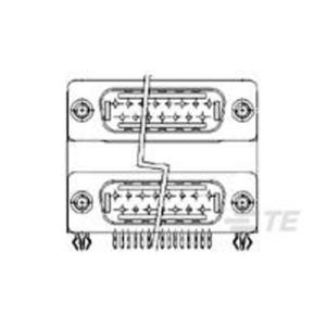 TE Connectivity TE AMP AMPLIMITE Stackable Connectors 1734280-3 1 stuk(s)