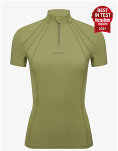 LeMieux Mia Mesh Baselayer shirt groen maat:36