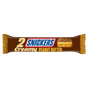 Snickers Snickers - 2 Creamy Peanut Butter 37 Gram 24 Stuks