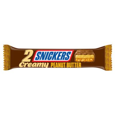 Snickers Snickers - 2 Creamy Peanut Butter 37 Gram 24 Stuks