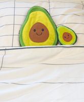 Bitten Warmtekussen Knuffelige Avocado - thumbnail