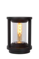 Lucide CADIX - Sokkellamp - Ø 16 cm - 1xE27 - IP65 - Zwart