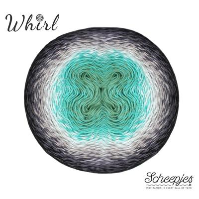 Scheepjes Whirl - 785 Minty Black Velvet