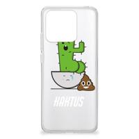 Xiaomi Redmi 10C Telefoonhoesje met Naam Cactus Poo Xiaomi Redmi 10C Telefoonhoesje met Naam Cactus Poo