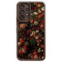 Samsung Galaxy A53 bruine case - Exotic garden Samsung Galaxy A53 bruine case - Exotic garden