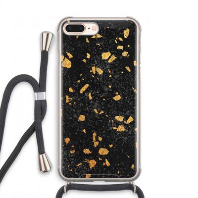 Terrazzo N°7: iPhone 8 Plus Transparant Hoesje met koord