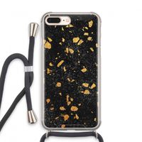 Terrazzo N°7: iPhone 8 Plus Transparant Hoesje met koord
