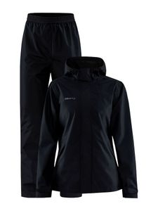 Craft 1911775 Core Explore Rain Set Wmn - Black - XL