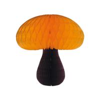 Hangdecoratie herfst thema paddenstoel oranje - 20 cm- herfst versiering - brandvertragend