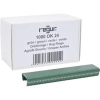 Regur OK24GRUEN Draadringen 1000 stuk(s) Afm. (l x b) 10 mm x 100 mm - thumbnail