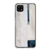 Meet you there: Samsung Galaxy A22 5G Transparant Hoesje