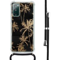 Samsung Galaxy S20 FE hoesje met koord - Palmbomen Samsung Galaxy S20 FE hoesje met koord - Palmbomen