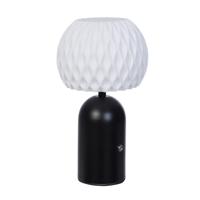 Luxform TafellampObidos zwart USB oplaadbaar - LUX55767