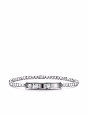 Pragnell bracelet Bohemia en or blanc 18ct serti de diamants - Argent