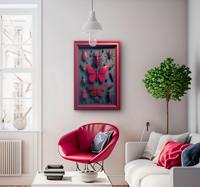 Verzamelde insectencollectie Canvas schilderij