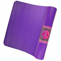 Yogi & Yogini Yogamat PVC Paars - Power 5 mm - 185 x 66 cm