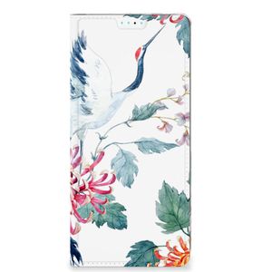 OPPO A98 5G Hoesje maken Bird Flowers