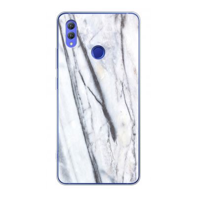 Gestreepte marmer: Honor Note 10 Transparant Hoesje
