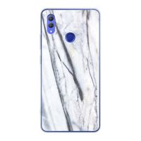 Gestreepte marmer: Honor Note 10 Transparant Hoesje