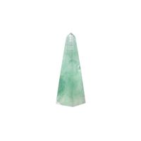 Edelsteen in Vorm Obelisk Fluoriet (65 mm)