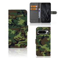 Google Pixel 8 Pro Telefoon Hoesje Army Dark