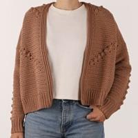 Brick Cardigan L 008 haakpakket