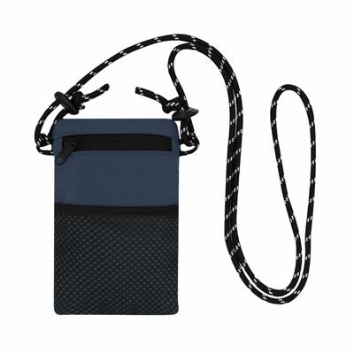 Multifunctioneel tasje/schoudertas - donkerblauw - telefoon/geld tasje - festival tassen