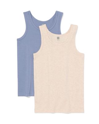 HEMA Kinderhemden zee - 2 stuks blauw (blauw)