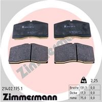 Remblokkenset, schijfrem 214021751