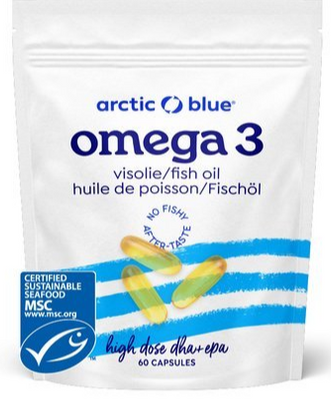 Arctic Blue Omega 3 Visolie High Dose Capsules