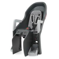 Polisport Achterzitje guppy maxi dragerbevestiging zwart/grijs Polisport Achterzitje guppy maxi dragerbevestiging zwart/grijs