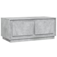 vidaXL Salontafel 102x50x44 cm bewerkt hout betongrijs - thumbnail