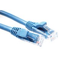 ACT Blauwe 3 meter U/UTP CAT6 patchkabel component level met RJ45 connectoren - thumbnail