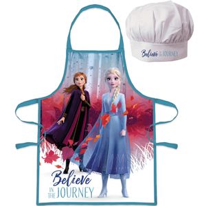 Disney Frozen kookset schort en muts voor kinderen   -