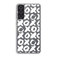 XOXO: Samsung Galaxy S21 FE Transparant Hoesje