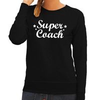 Super coach cadeau sweater zwart dames - thumbnail