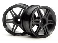 12 spoke corsa wheel black 26mm (3mm offset)