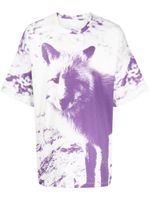 OAMC t-shirt Yosemite à imprimé graphique - Violet - thumbnail