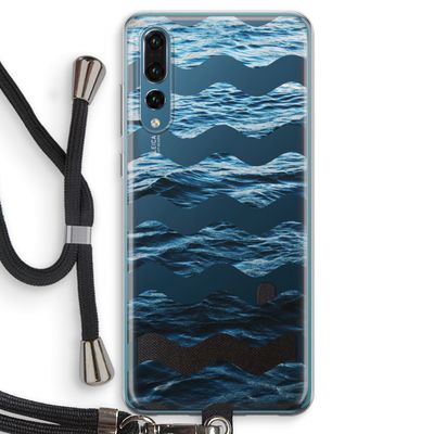 Oceaan: Huawei P20 Pro Transparant Hoesje met koord
