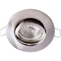 Deko Light Alioth 110028 Plafondinbouwring LED, Halogeen GU5.3, MR16 35 W Zilver - thumbnail