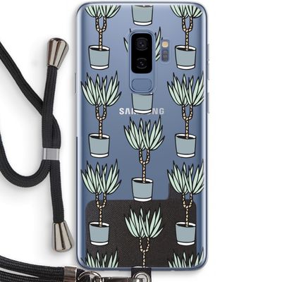 Boompje: Samsung Galaxy S9 Plus Transparant Hoesje met koord