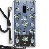Boompje: Samsung Galaxy S9 Plus Transparant Hoesje met koord Boompje: Samsung Galaxy S9 Plus Transparant Hoesje met koord