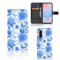 Hoesje voor Samsung Galaxy A56 Flowers Blue