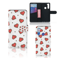 Xiaomi Redmi Note 8T Telefoon Hoesje Hearts - thumbnail