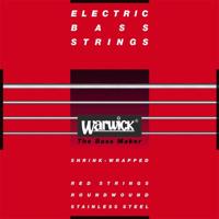 Warwick 42300ML 5B Bassnaren Red Label 5-Snarig Stainless Steel (40-130)