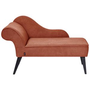 Beliani BIARRITZ - Chaise longue-Rood-Polyester