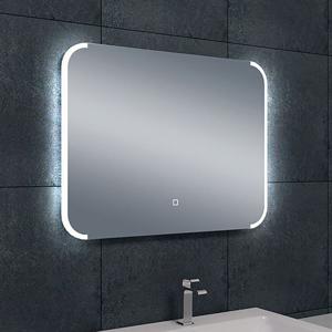 Wiesbaden Dimbare LED Badkamerspiegel met Spiegelverwarming 80x60cm