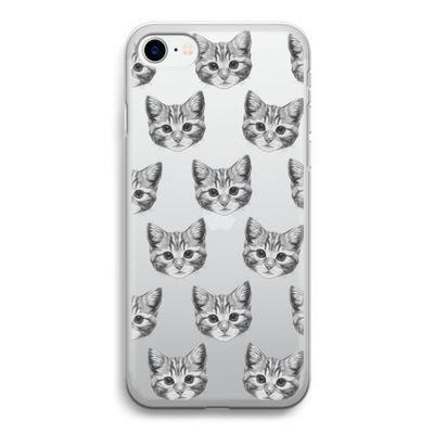 Kitten: iPhone SE 2020 Transparant Hoesje